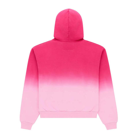 Sp5der Web Ombre Hoodie Pink