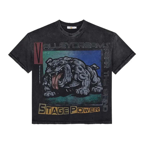 Vale Big Stage Tee Black