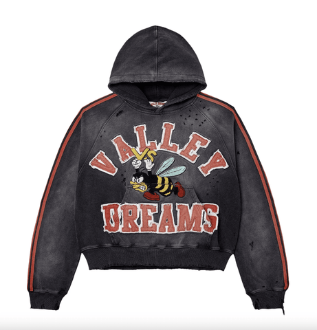 Vale Forever Anthem Pullover Hoodie Black/Red