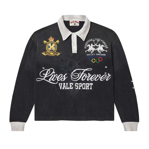 Vale Forever Blackrock Rugby Long Sleeve Black