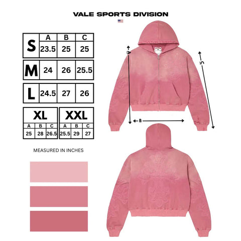 Vale Forever Carver Zip Up Hoodie Rozay