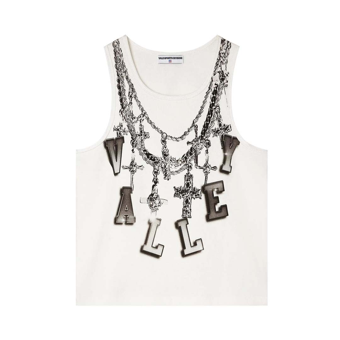 Vale Forever Chain Tank 'White'