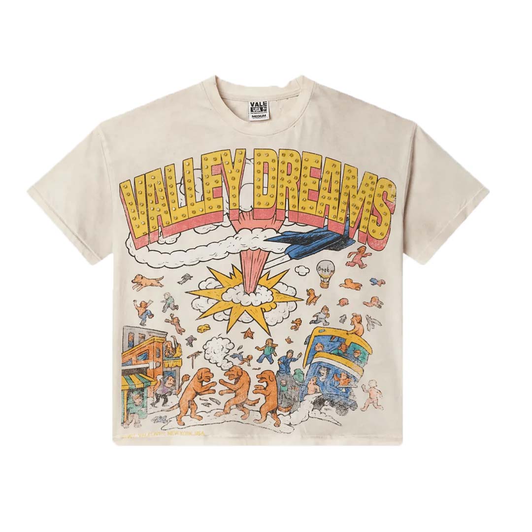 Vale Forever Chaos Bling Tee Cream