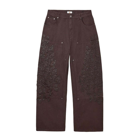 Vale Forever Charlie Denim Pants Brown