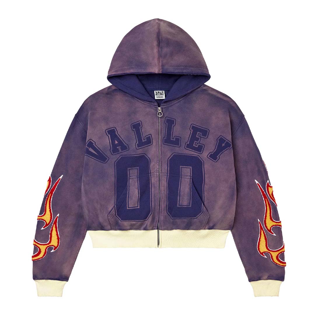 Vale Forever Chimera Zip Up Hoodie 'Purple'