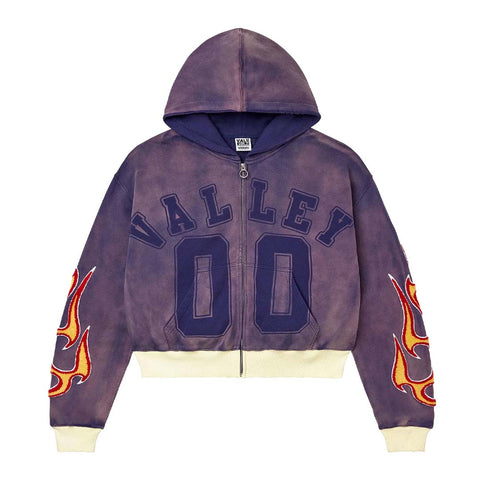 Vale Forever Chimera Zip Up Hoodie 'Purple'
