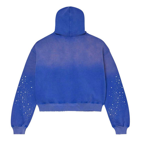 Vale Forever Classico Zip Up Hoodie Sapphire