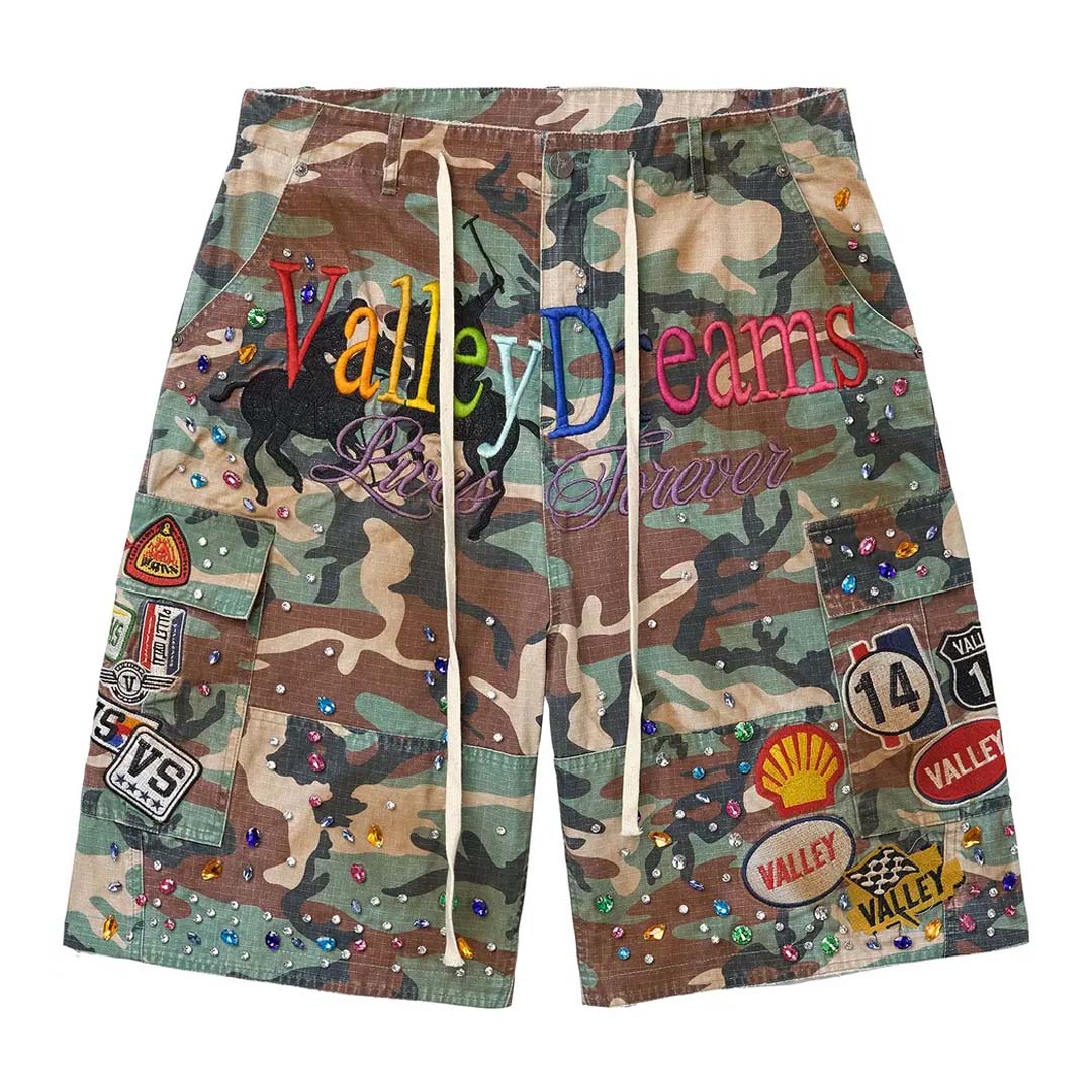 Vale Forever DIY Camo Shorts