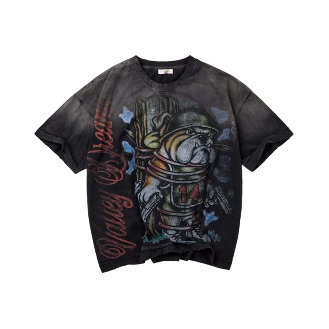 Vale Forever Dogs of War Faded Black Tee