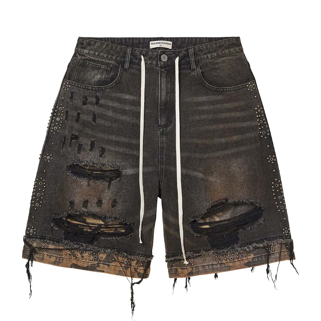 Vale Forever Double Black Denim Jorts