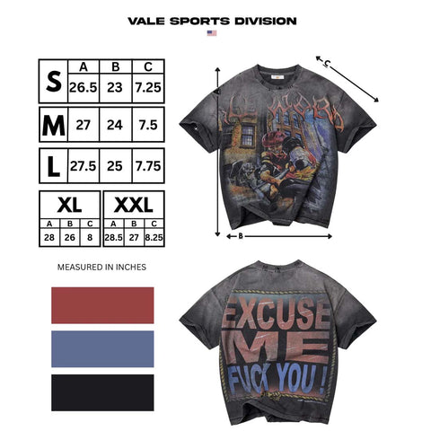 Vale Forever Fuck You Black Tee