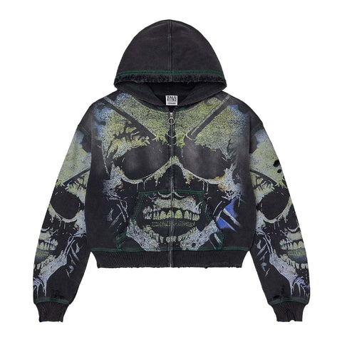Vale Forever Grave Digger Hoodie Black