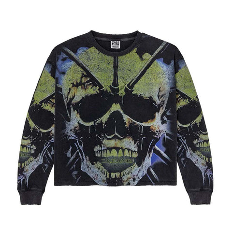 Vale Forever Grave Digger Long Sleeve Tee Black