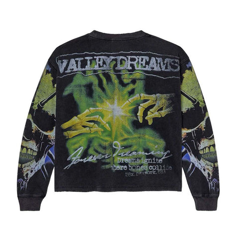 Vale Forever Grave Digger Long Sleeve Tee Black