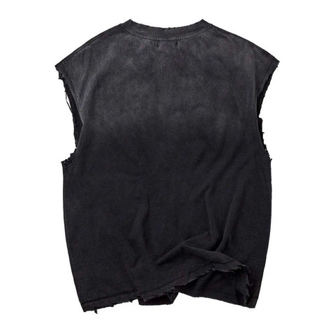 Vale Forever Growth Sleeveless Tee Faded Black