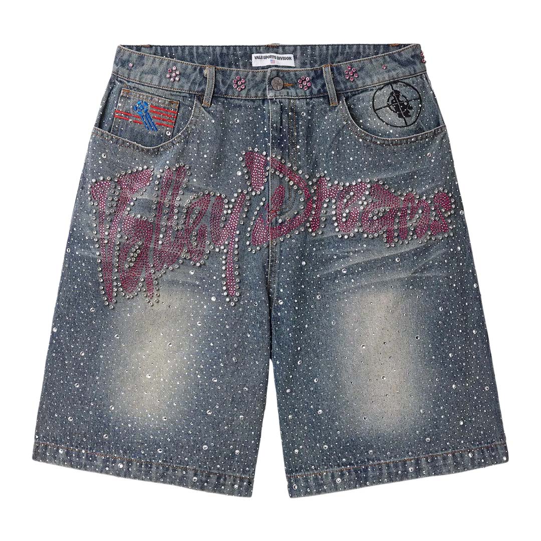 Vale Forever Iced Out Dreams Shorts 'Mid Blue'