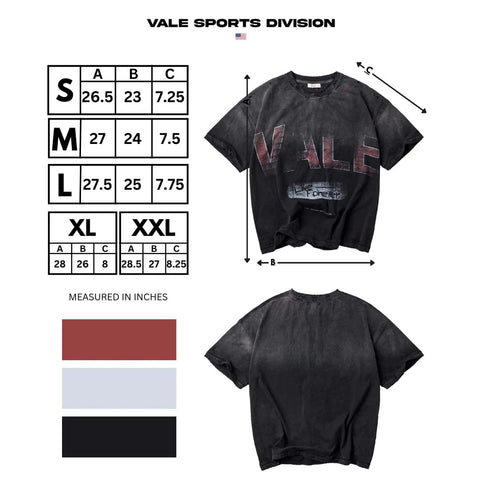Vale Forever Logo Black Tee