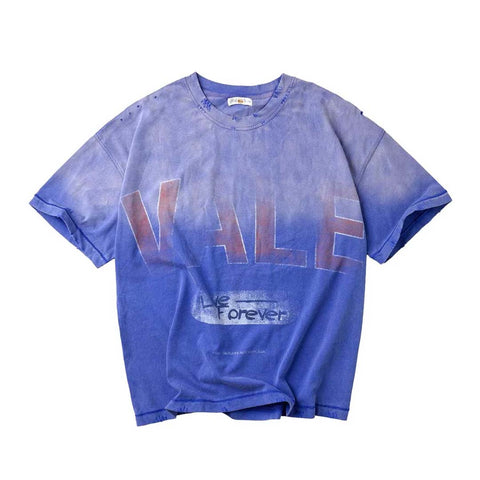 Vale Forever Logo Blue Tee