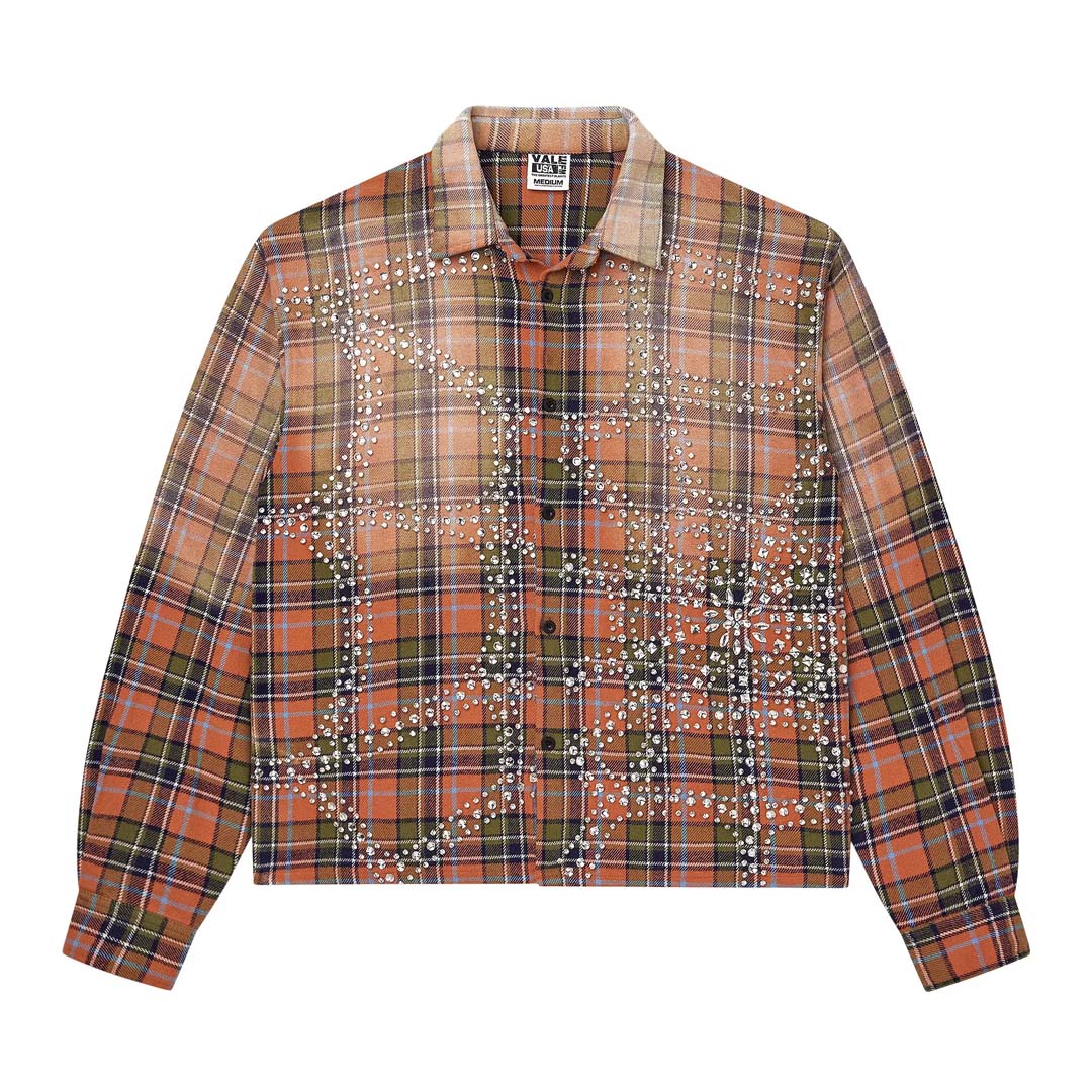 Vale Forever Pumpkin Patch Flannel 'Orange/Green'