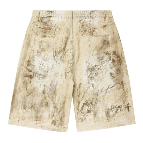 Vale Forever Reeses Jorts 'Dirt/Cream'