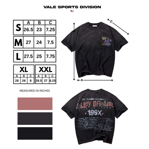 Vale Forever Rock Black Tee