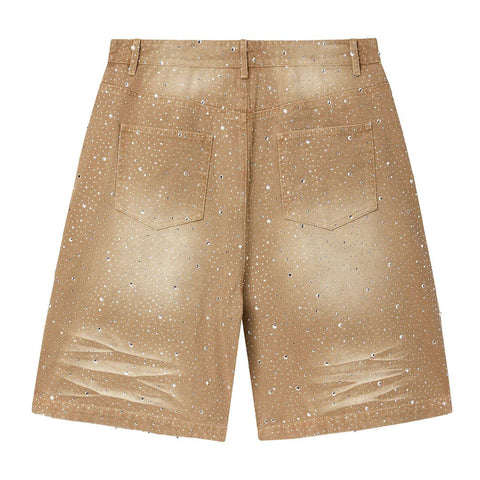 Vale Forever Sand Storm Jorts 'Tan'
