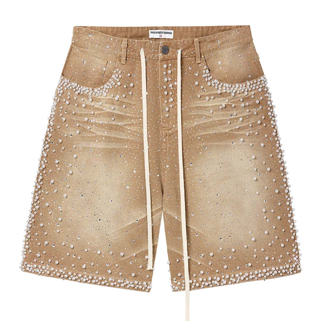 Vale Forever Sand Storm Jorts 'Tan'