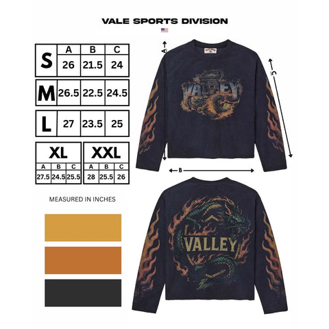 Vale Forever Serpent Black Thermal Tee
