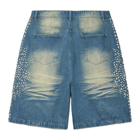 Vale Forever Siren Jean Shorts Blue Wash