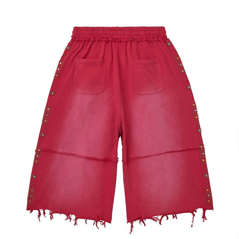 Vale Forever Skittles Sweat Shorts Red
