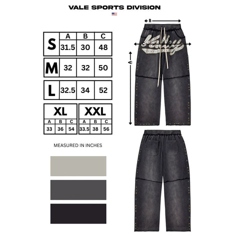 Vale Forever Skittles Sweatpants Faded Black