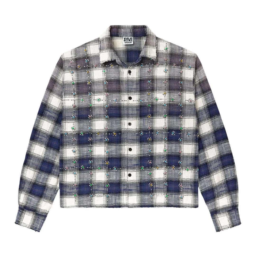Vale Forever Sky Gems Flannel 'Navy'