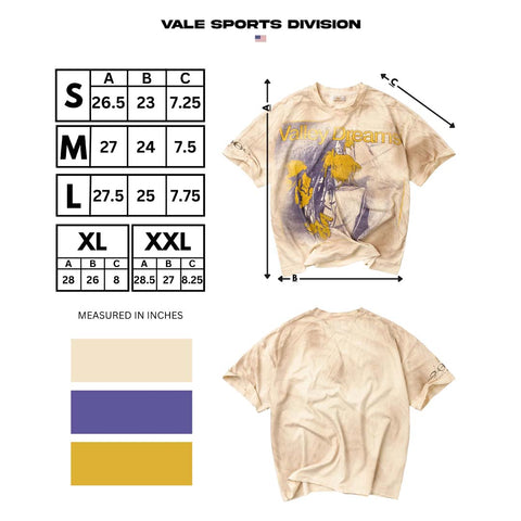 Vale Forever Sunrise Tee Cream