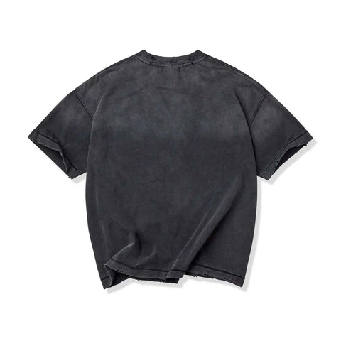 Vale Forever Tasmania Faded Black Tee