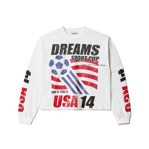 Vale Forever USA Longsleeve White
