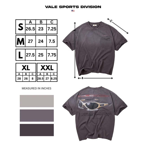 Vale Forever Vision Charcoal Tee
