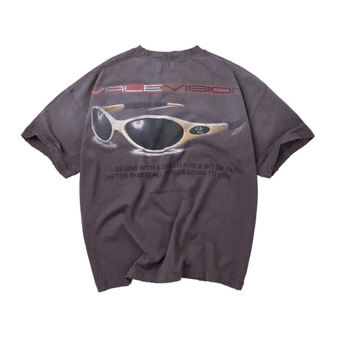 Vale Forever Vision Charcoal Tee